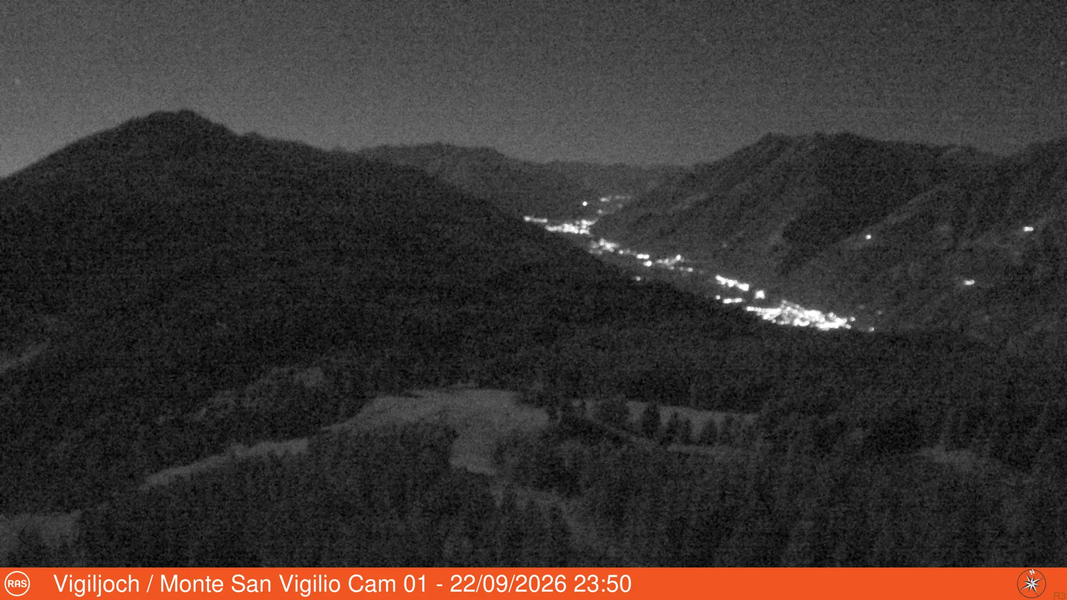 Vigiljoch / Monte San Vigilio - Webcam 1 (1.840 m)