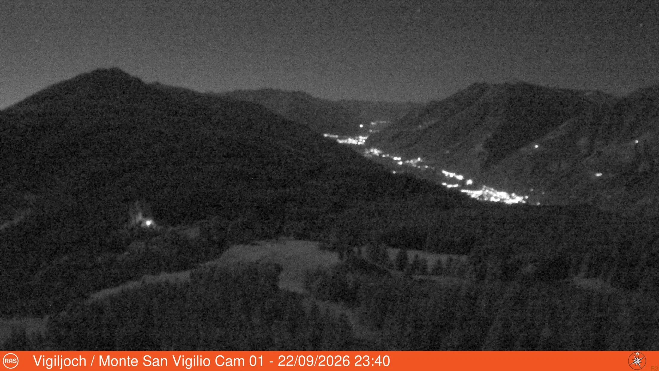 Vigiljoch / Monte San Vigilio - Webcam 1 (1.840 m)